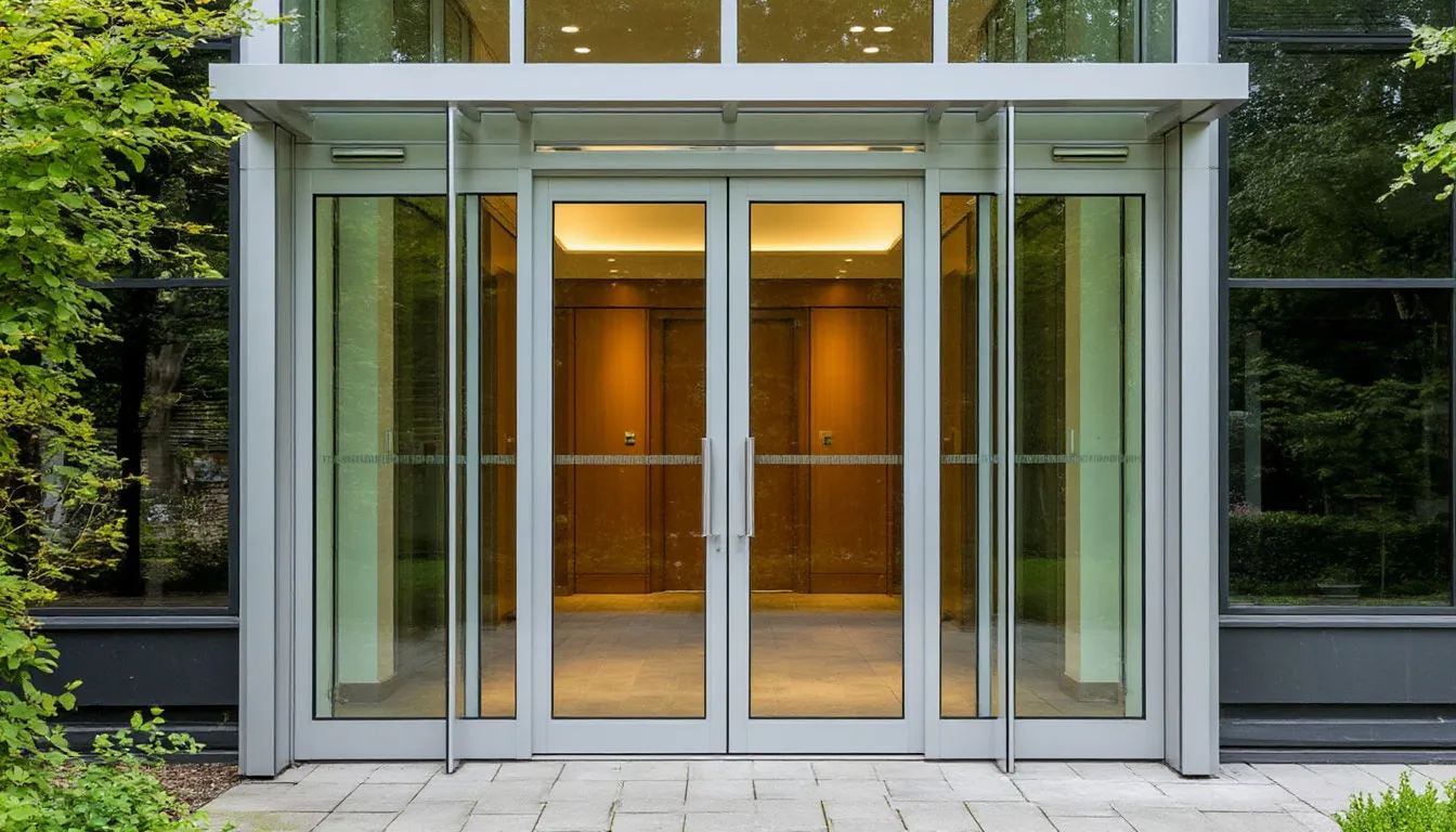 Стекла в противопожарных дверях